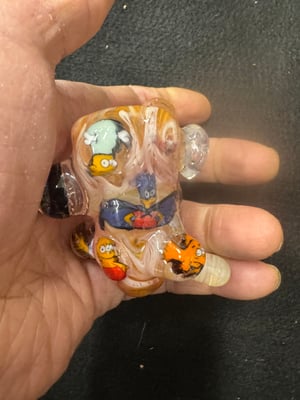 Image of Simpsons hand jammin Sherlock 