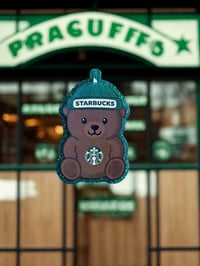 Coffee bear icon Flatback
