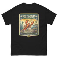 Image 2 of Rusty Anchor Lobster Shack T-Shirt | Coastal Seafood Vintage Tee