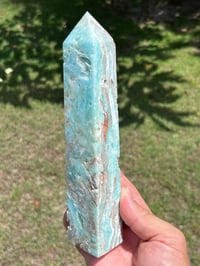 Image 4 of Blue Aragonite Tower #2838