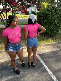 Image 3 of SUPER ST✰R RHINESTONE BBY TEE