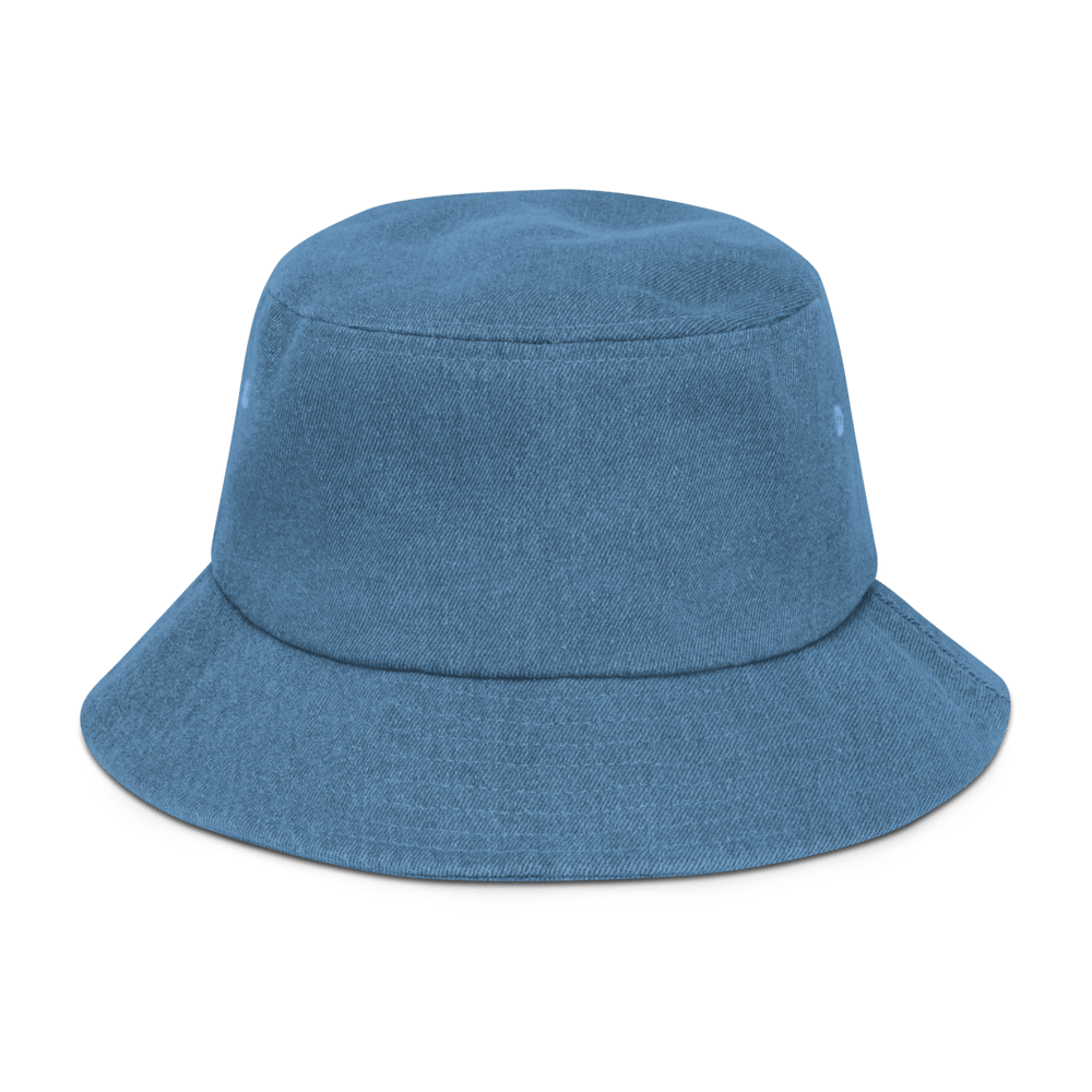 Image of Official Skeleton Realm Denim Bucket Hat