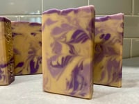 Image 3 of Blue Cedar & French Lavender.  Goat Milk.  Net wt 6oz. 