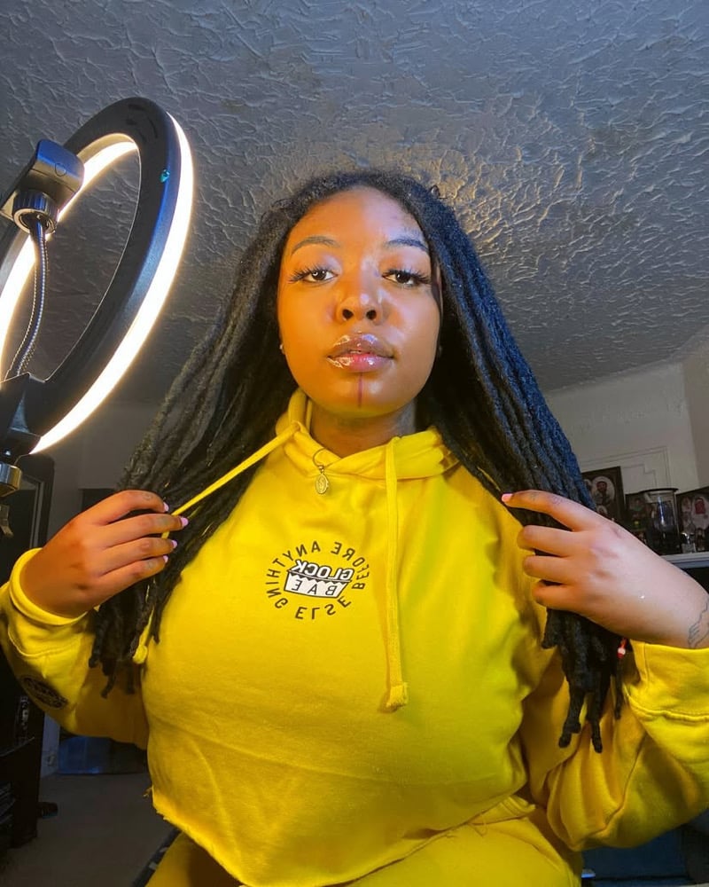 Image of Circle BAE Crop Top Sweatsuit