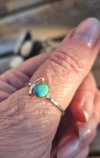 Image 5 of Turquoise Adjustable Ring 