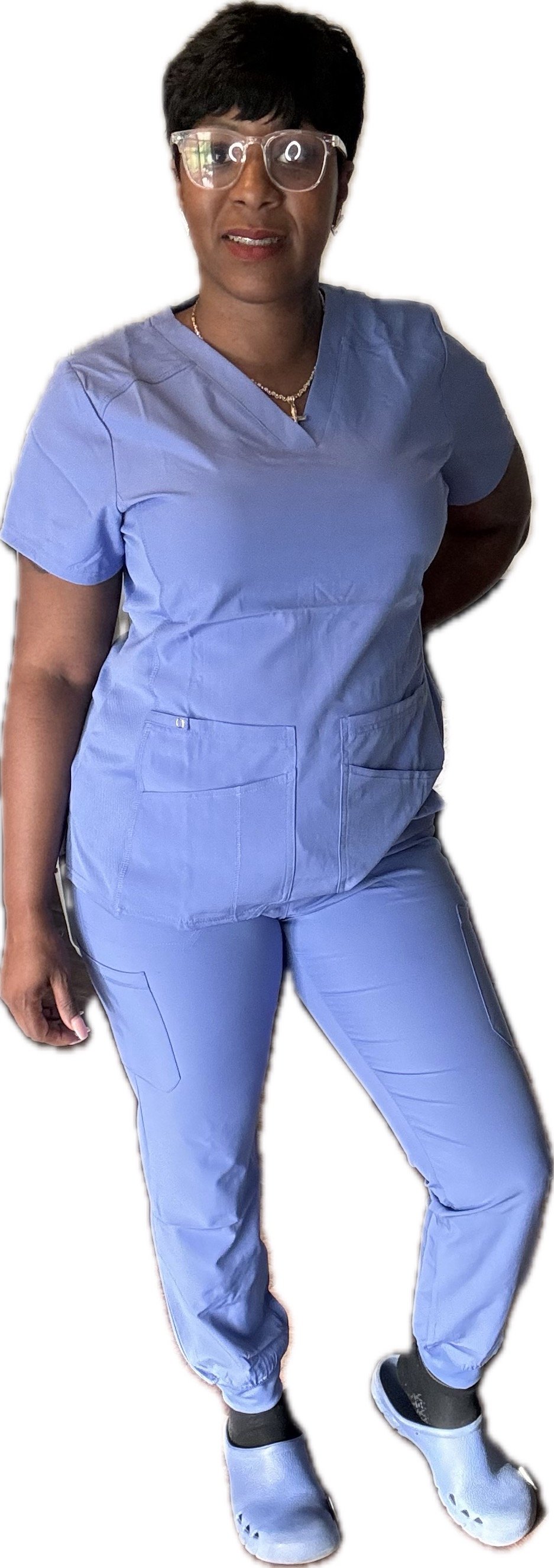 Image of RIB PANEL JOGGER SET-CEIL