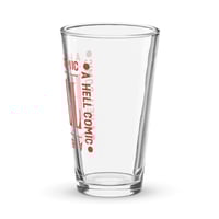 Image 2 of Hell Comics Pint Glass