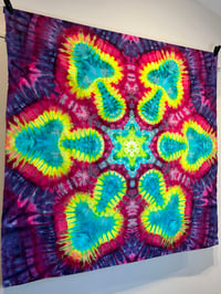 Image 5 of Mushroom Kaleidoscope Tapestry 