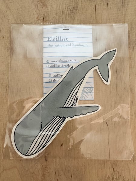 Image of Sticker Whale