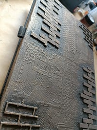 Image 5 of HANDMADE STEAMPUNK JOURNAL WITH CLOCK