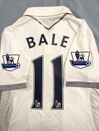 Image 1 of Tottenham Hotspur “BALE 11” 2012/13 Home Shirt + PL patches, M