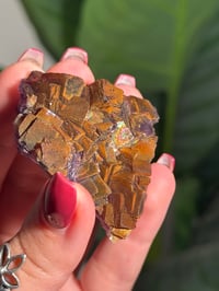 Image 5 of NATURAL RAINBOW IRIDESCENT CUBIC FLUORITE -CHINA- Q