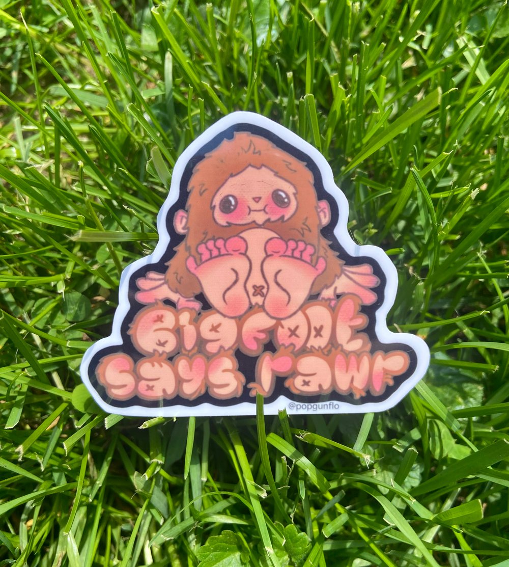 “Bigfoot Says” Vinyl Sticker