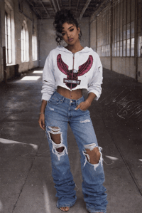 Image 1 of R ORIGINAL EXTENDED SNAP DENIM 