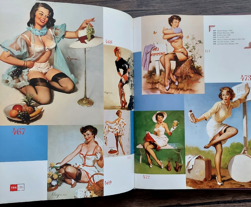 Gil Elvgren: The Complete Pin-Ups, by Charles G Martignette & Louis K Meisel