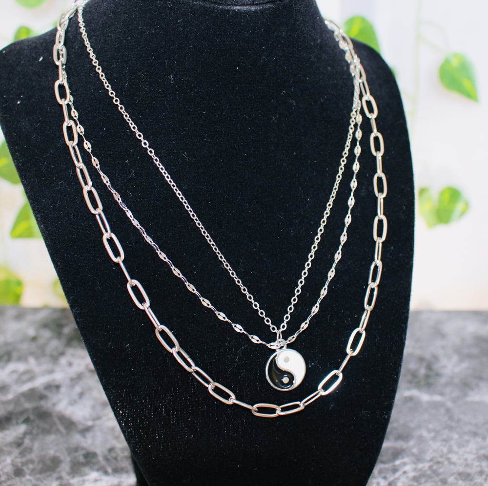 Image of Peace Layered Necklace