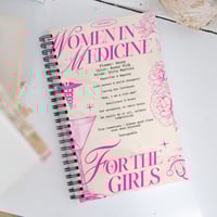 Women in Medicine (Hot Pink) Notebook 