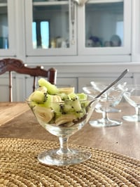 Image 4 of Coupes en verre gravé x6