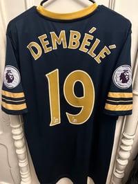 Image 9 of Tottenham Hotspur “DEMBÉLÉ 19” 2016/17 Away Shirt + PL patches (XL)