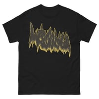 Image 1 of Metrorrhagia Logo T-Shirt - Yellow/Black