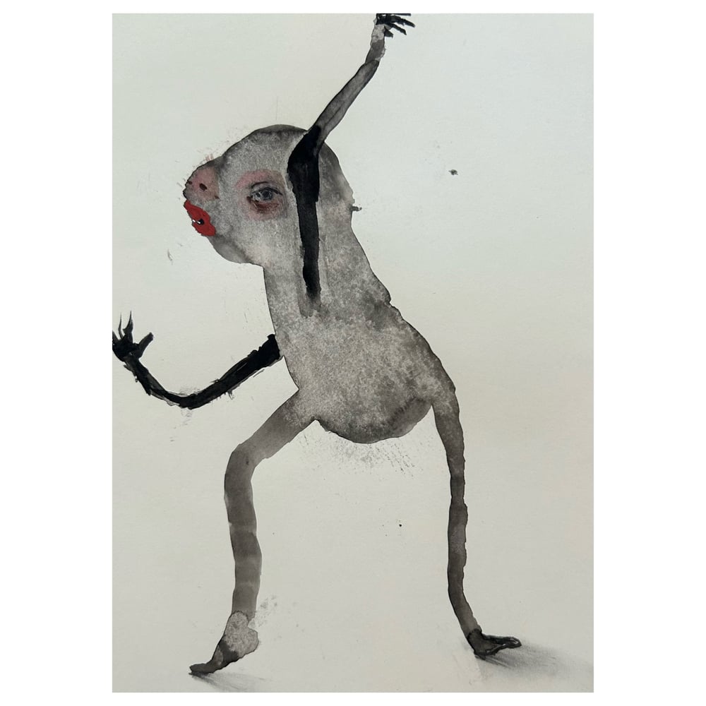 Image of Untitled (dancing pink nose)