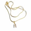 Letter III Necklace