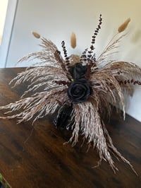 Image 4 of Wild Flower Goat Skull