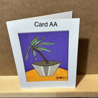 Image 21 of ART - YOUR CHOICE - Vertical Handpainted Art Greeting Card