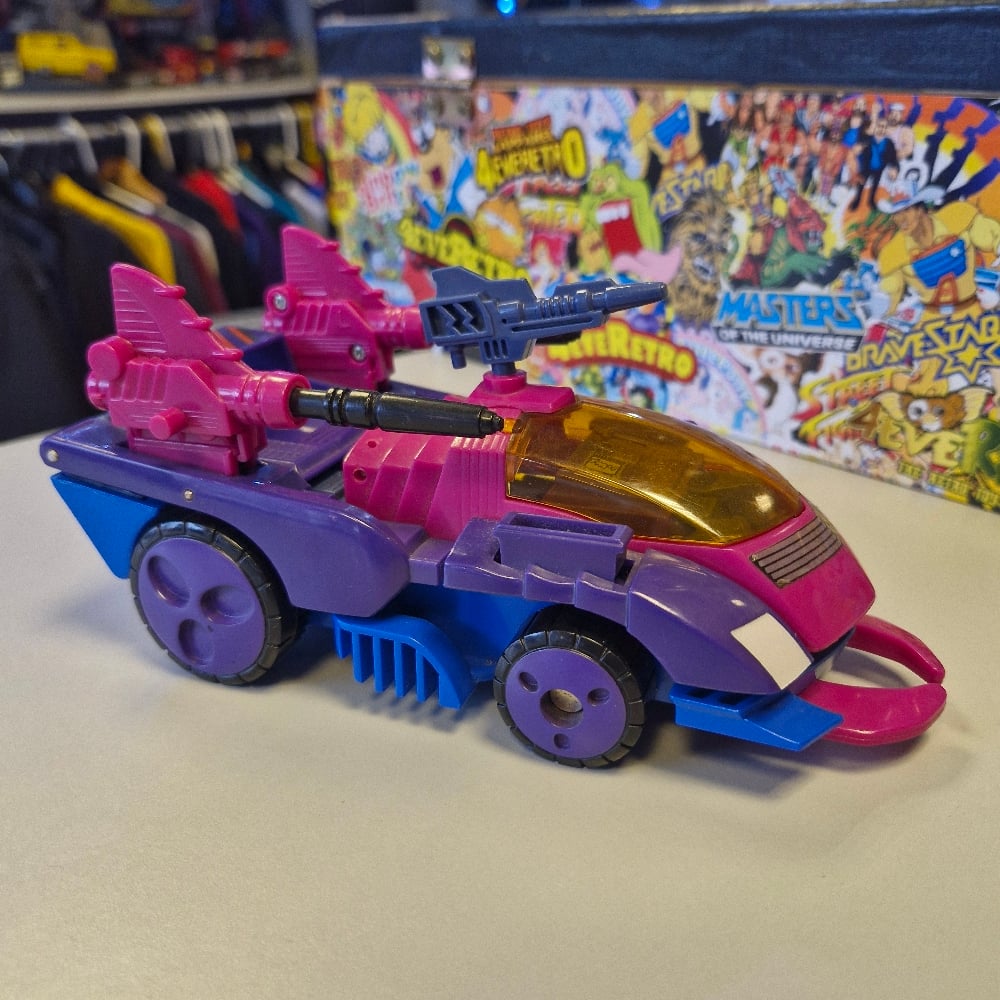 Image of Vintage Transformers G1 Road Ripper Decepticon Vehicle 1980s