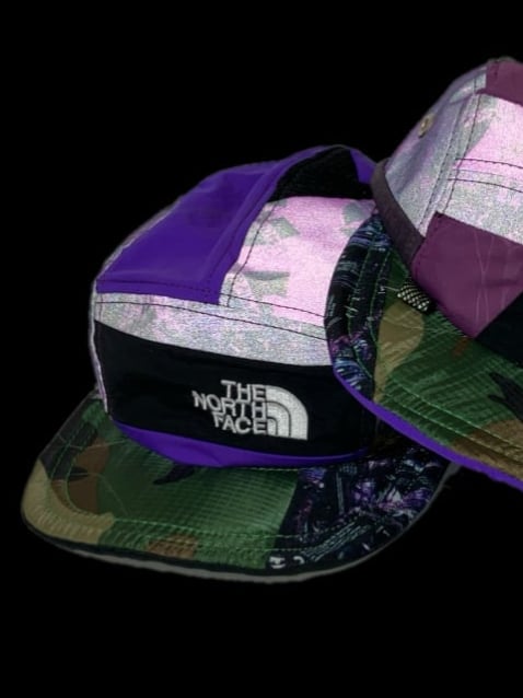 TNF Reflective Purple Tape Camo Quilted Brim 5-Panel