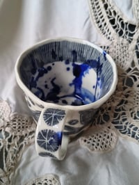 Image 3 of Cat and Bird Mug