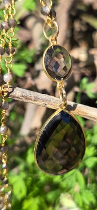 Image 4 of Smoky Tear Necklace