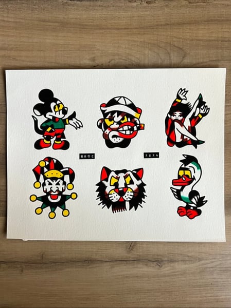 Image of Original Flash Sheet 12