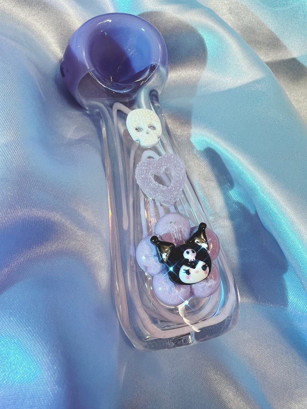 Kuromi 😈💜✨ pastel purple pipe