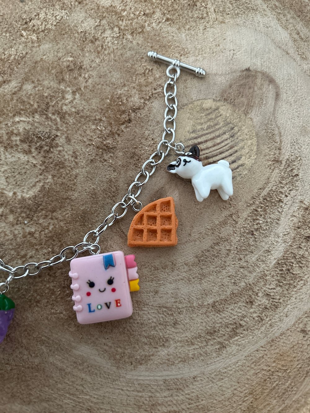 Image of Cute animals & food bracelet 