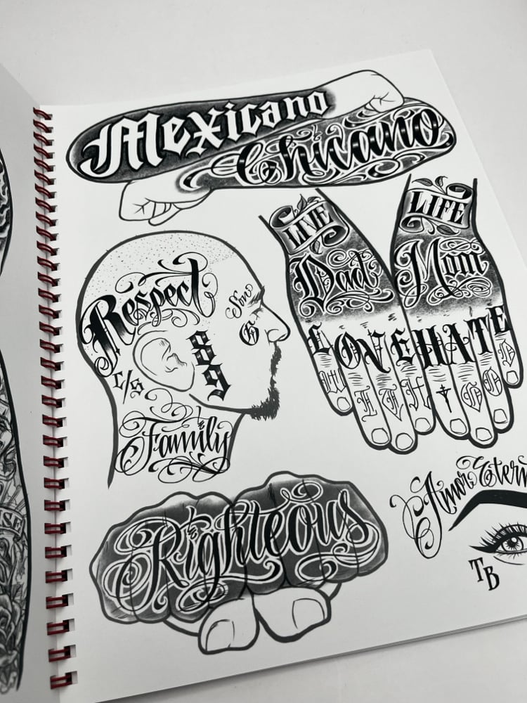 Sir Twice : Chicano Style Lettering Guide | Lifers Books