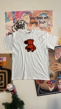 werm double layered Brian Patrick white tee 