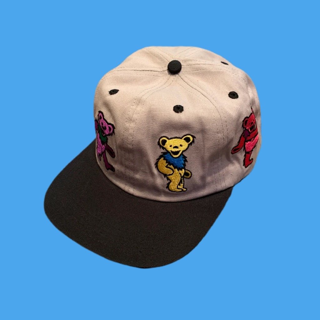 Bear Full 6 Panel Wrap! 100% Natural Hemp Snapback Hat! - $44