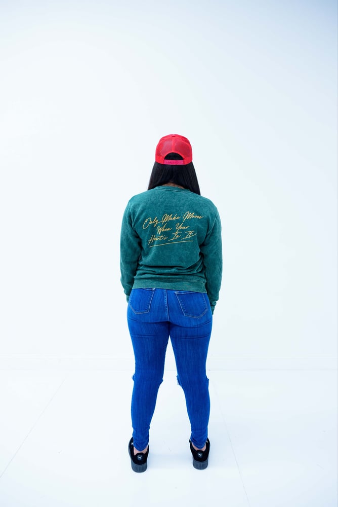 Image of Vintage Emerald Sky is the Limit crewneck