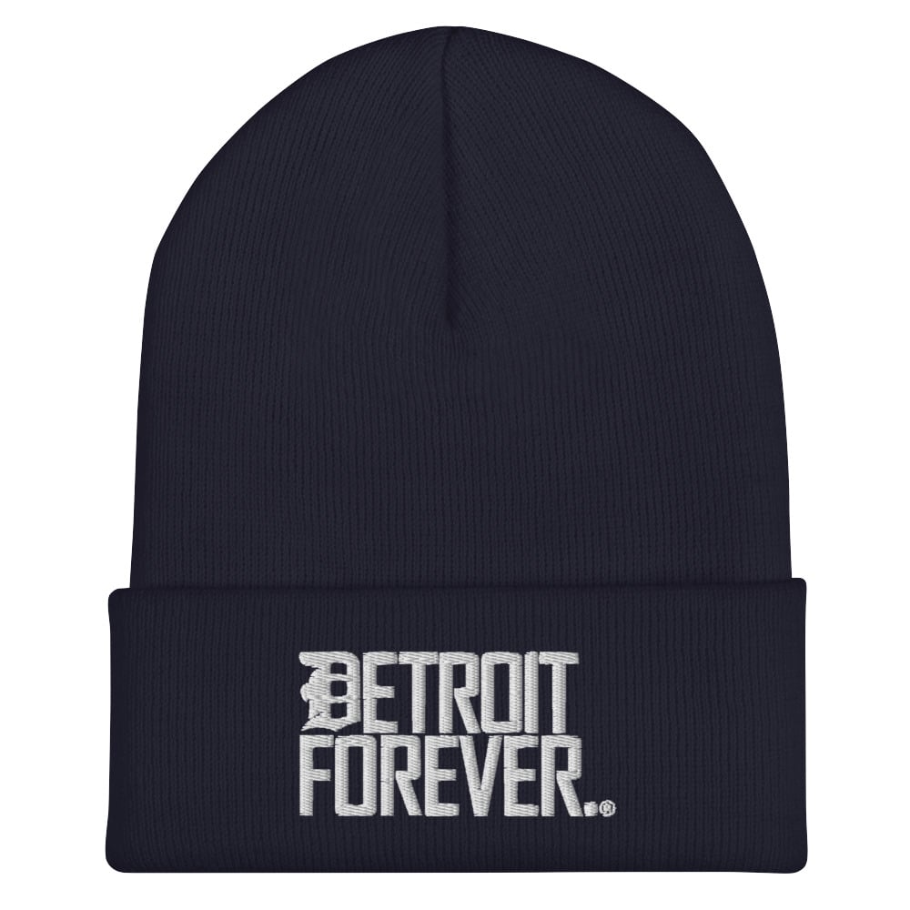 Image of Detroit Forever Cuffed Beanie (9 colors)