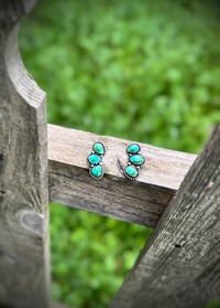 Image 2 of Sonoran Gold Post Earrings