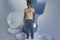 Image 3 of crushed ice baby tee