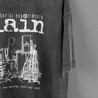 Image 2 of Serial Experiments Lain Shirt, Washed Cyberpunk Premium T-Shirt – Unisex Cotton Tee