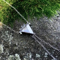 Image 2 of ⋆✶ Triangle Opal Inlay Bolo ✶⋆