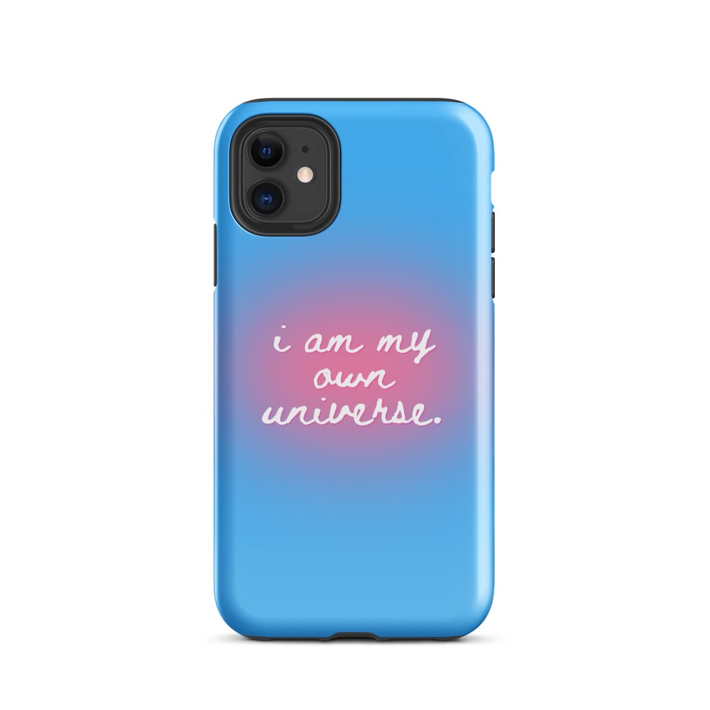 ZEN EXP - “I am my own universe” Tough Case for iPhone®