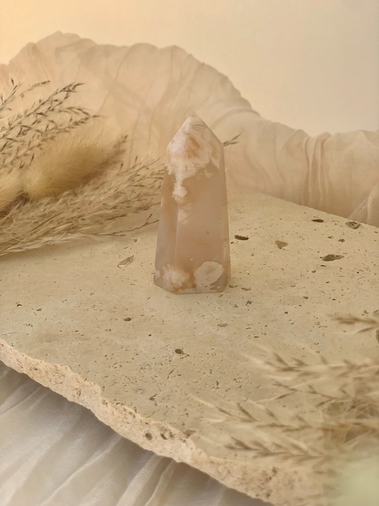 Image of Flower Agate Mini Towers ~Intuitively Chosen~