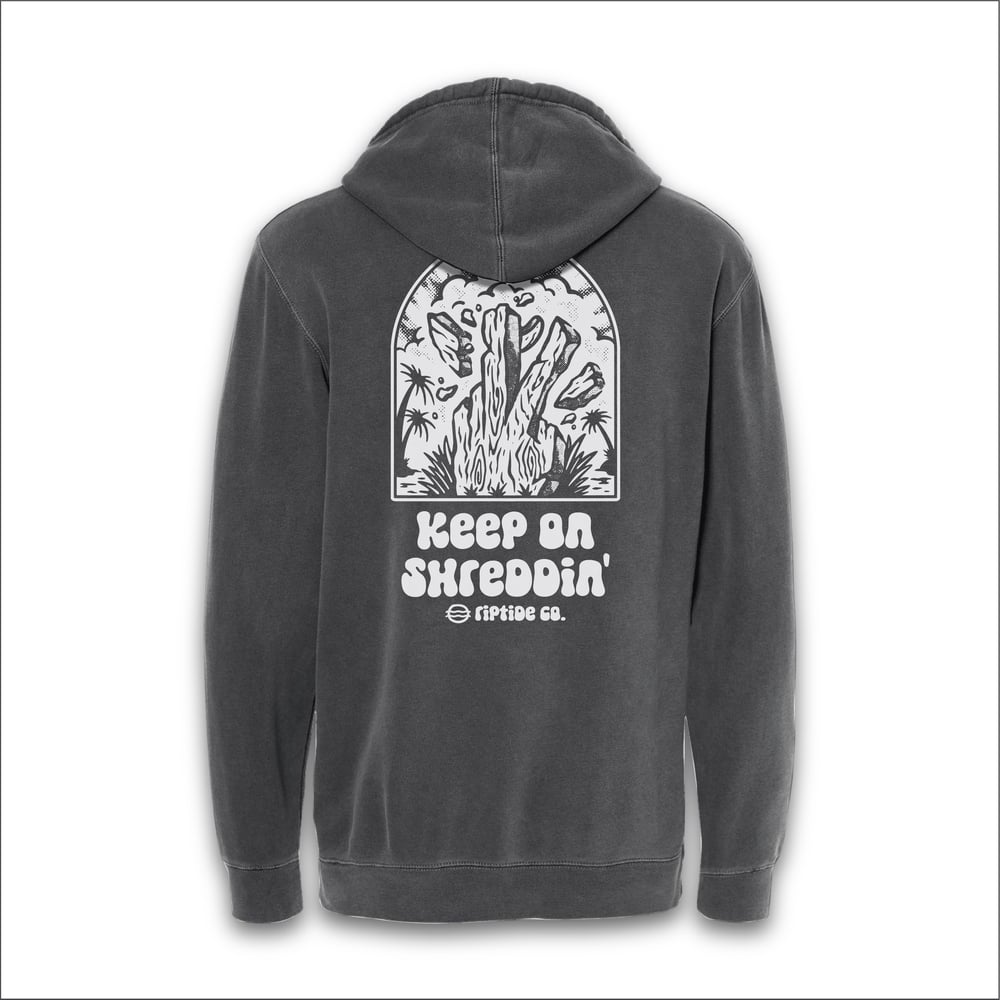 Keep On Shreddin’ Hoodie Pigment Black  (pre-order)