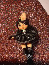 Image 1 of WEDNESDAY ADAMS BADGE HOLDER