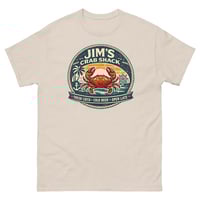 Image 8 of Jim's Crab Shack Unisex T-Shirt Vintage Coastal Seafood Graphic Tee