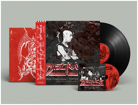 Disgrace - "Break Confusion - Complete Disgrace 1987" LP+CD (Italian Import)
